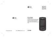 LG GU230 User Manual