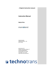 technotrans manroland beta.d 40 G Original Instruction Manual