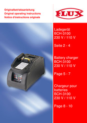 Flux BCH-3100 Original Operating Instructions