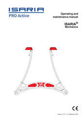 Fritzmeier Isaria PRO Active Operating And Maintenance Manual