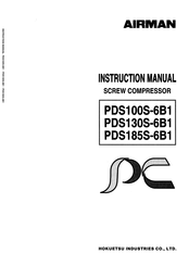Hokuetsu Airman PDS100S-6B1 Instruction Manual