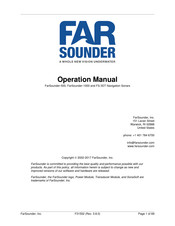 FarSounder FS-3DT Operation Manual