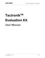 Actronika Tactronik Evaluation Kit User Manual