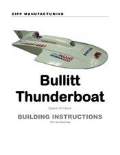 Zipp Manufacturing Bullitt Thunderboat Building Instructions