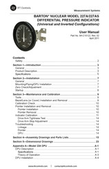 ITT Controls Barton Nuclear 227A User Manual