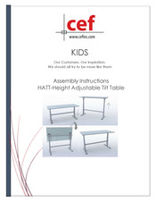 cef KIDS HATT Assembly Instructions Manual