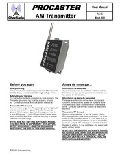 ChezRadio PROCASTER User Manual