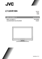 JVC LT-32HC1BU Instructions Manual