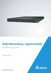 Delta Electronics Agema Series Installation Manual