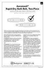 Bodypoint BB101L-1 Installation And User Instructions Manual