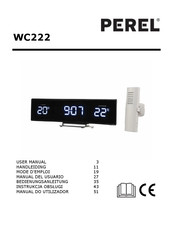 Perel WC222 User Manual