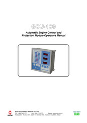Kutai electronics GCU-100 Operator's Manual
