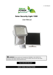 Nature Power 22266 User Manual