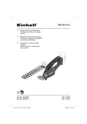 EINHELL 3410379 Original Operating Instructions