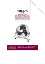Proline HV35 Instruction Manual
