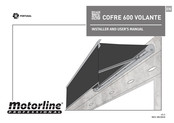Motorline professional COFRE 600 VOLANTE Installer And User Manual