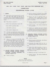 Bell System Practices 1630D(MD) Manual