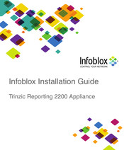 Infoblox Trinzic Reporting 2200 Installation Manual