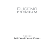 DUGENA Premium DP 9100-1 Manual
