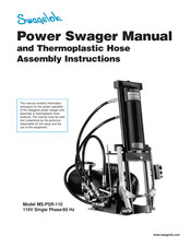 Swagelok MS-PSR-110 Manual