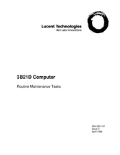 BELL LABS INNOVATIONS Lucent Technologies 3B21D Routine Maintenance Tasks