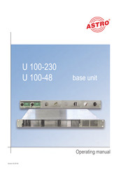 ASTRO U 100-48 Operating Manual