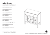 Target Windham WNCBDW2DBL Assembly Instructions Manual