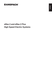 Anspach eMax 2 Plus Manual