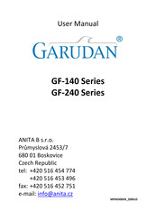 Garudan GF-240 Series User Manual