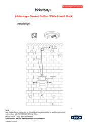 Reece hideaway+ Installation Instructions Manual