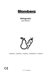 Blomberg KGM4553 User Manual