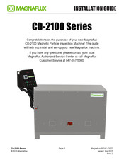 Magnaflux CD-2100 Series Installation Manual