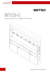 Betso WTCS-1 User Manual