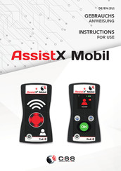 CSS MicroSystems AssistX Mobil Instructions For Use Manual