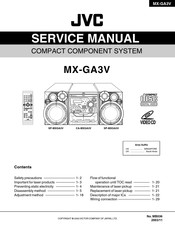 JVC SP-MXGA3V Service Manual