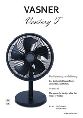 Vasner Ventury T Manual