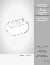 Elica KIT0154387 Use, Care And Installation Manual