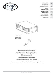 Argo ADIAS19DC Installation Instructions Manual