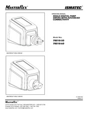 Masterflex ISMATEC 78018-50 Operating Manual