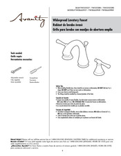 Avanity FWS1515CP Manual