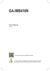 Gigabyte GA-IMB410N User Manual