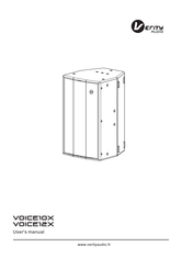 Verity Audio VOICE X Series User Manual