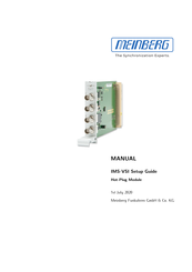 Meinberg IMS-VSI Setup Manual Manual