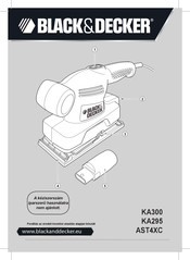Black & Decker KA295 Manual