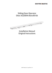 Entrematic Ditec KS200VA Installation Manual