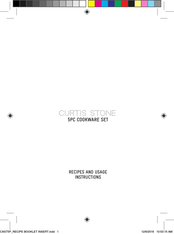 Curtis Stone 522936 Recipes And Usage Instructions