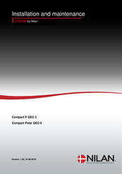 nilan Compact P GEO 3 Installation And Maintenance Manual