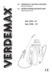 Verdemax 5994 Operating Manual
