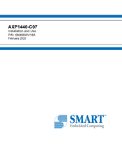 SMART Embedded Computing AXP1440-C07 Installation And Use Manual