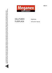 Meganex T815009L Instruction Manual